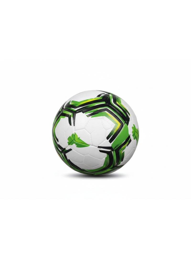 Football Set Pack of 3 Size 5 PU Leather Soccer Balls High Grip Durable Training Balls for Indoor Outdoor - Image 3